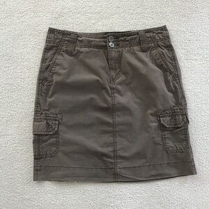 SONOMA BROWN MODERN SKIRT SIZE 4